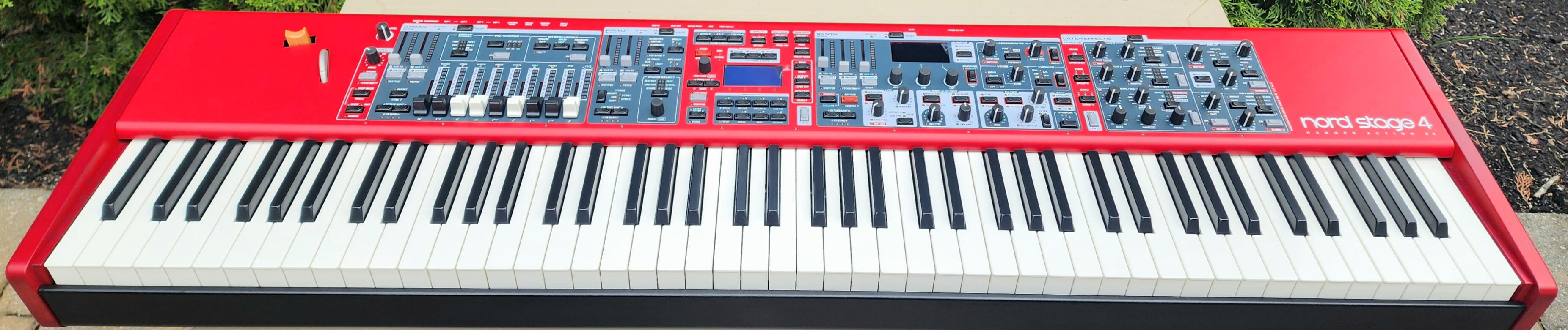 Nord Stage 4 Compact B Stock with 1 Yr. Nord Backed Warranty (B=Blemish/Blem) $4499 Including Tax Click Pic For Listing
